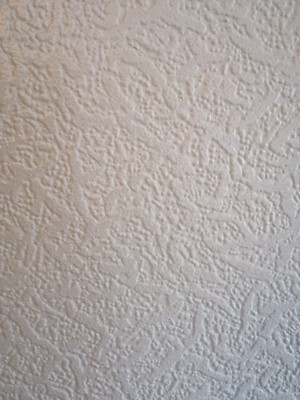 A textured wallpaper.