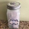 The completed violet jar.
