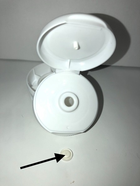 The small gasket from the lid.