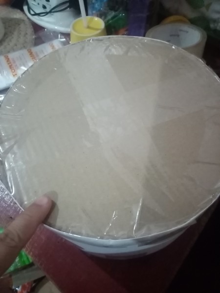 Placing the first base down.