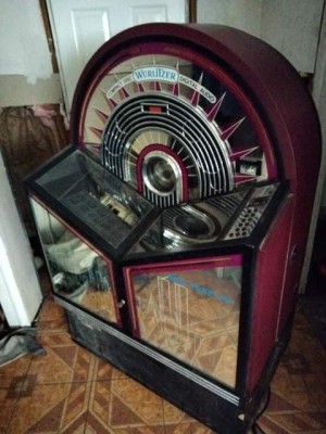 An old CD jukebox.