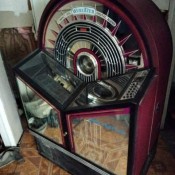 An old CD jukebox.