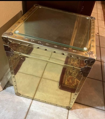 The back of the trunk.