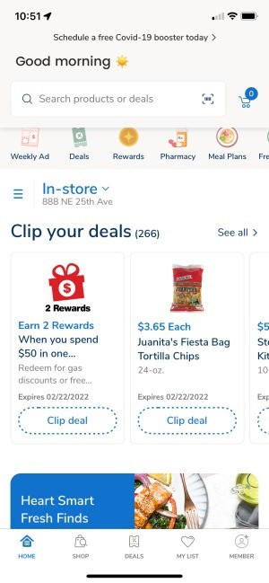 A screenshot of the deals.