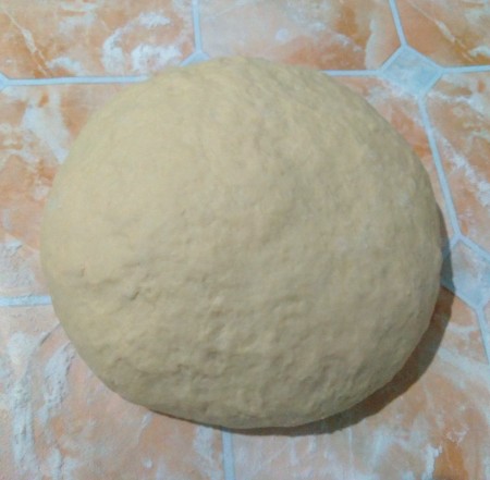 A ball of dough.