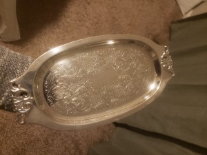 Value of Silver Plate Oval Tray?