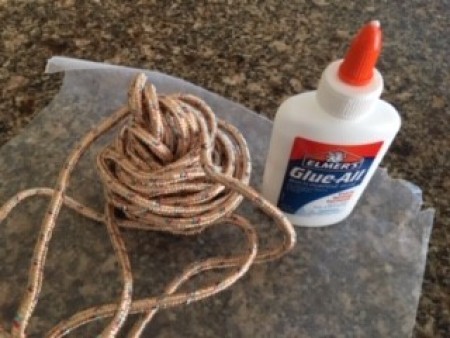 Supplies for a Rope Trivet