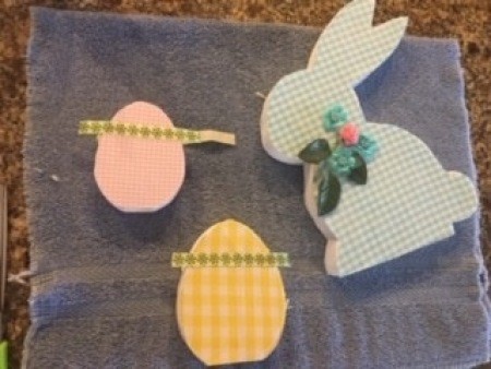 Easter Bunny and Eggs