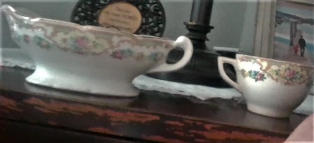 A set of Noritake china.