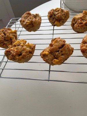 One Bowl Banana Muffins