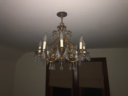 Vintage Brass Chandelier?