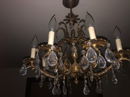 Vintage Brass Chandelier?