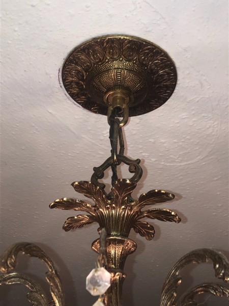 Vintage Brass Chandelier?