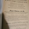 The title page of an old dictionary.