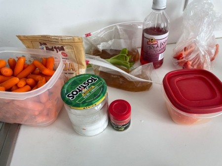 Ingredients for Mediterranean Quinoa Salad