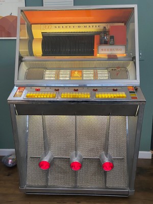 An old jukebox.