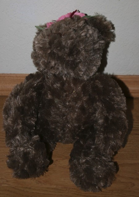 A stuffed teddy bear.