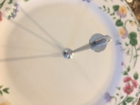 Adding hardware to the plates.