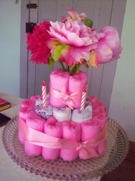 Gag Incontinence Cake for Seniors Birthday