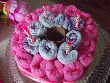 Gag Incontinence Cake for Seniors Birthday