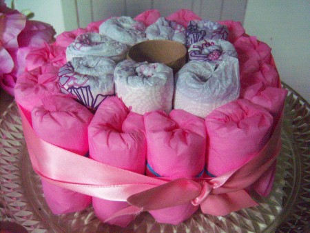 Gag Incontinence Cake for Seniors Birthday