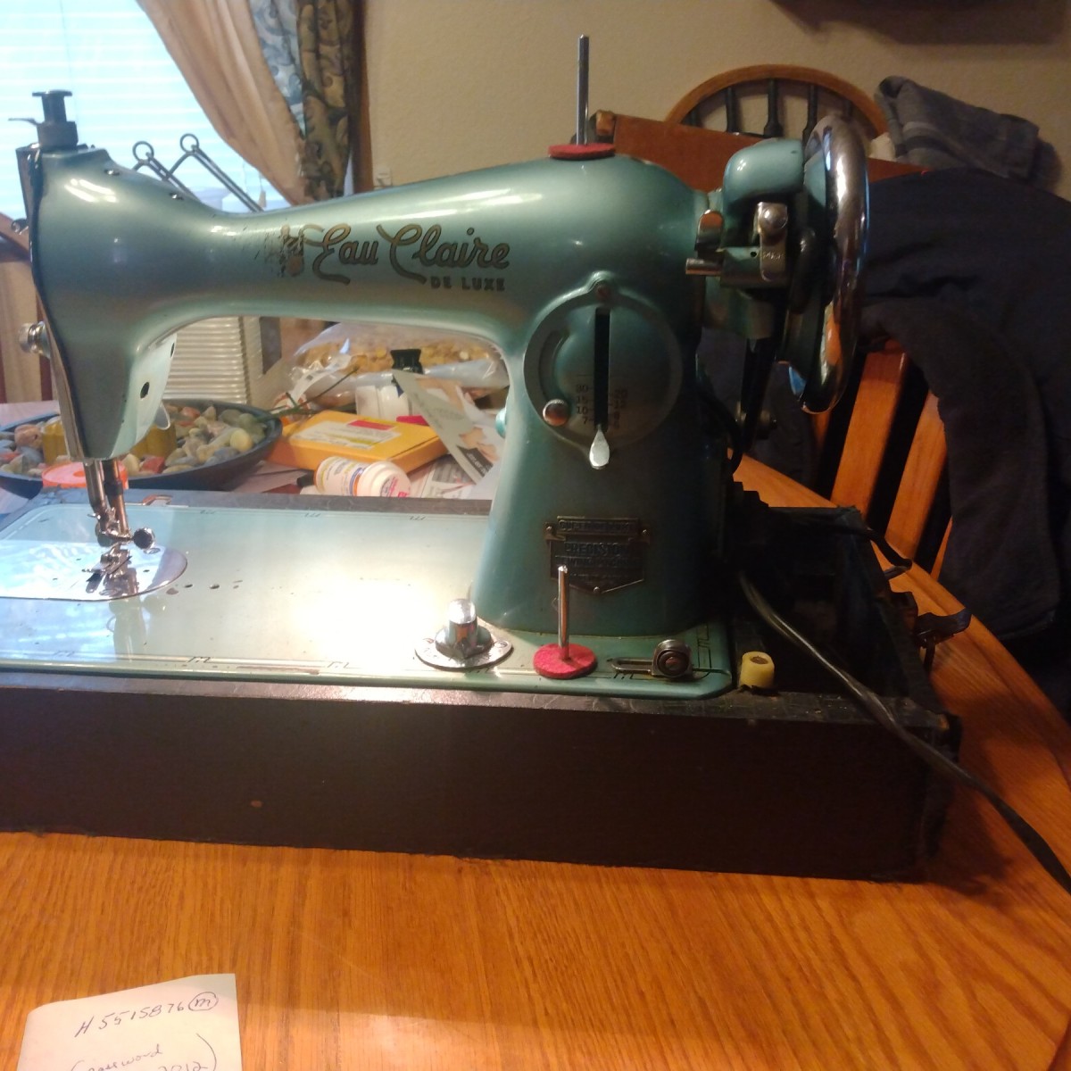 Value of Eau Claire Super Deluxe Sewing Machine? | ThriftyFun