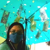 The surprise money umbrella.