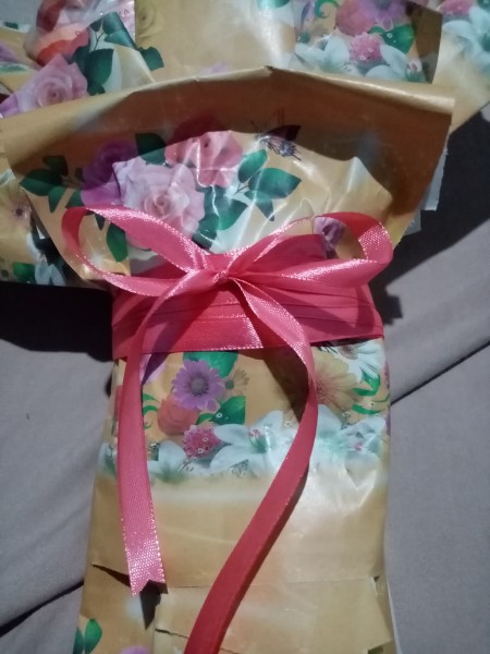 A bow on the bouquet.