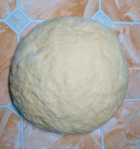 A ball of dough.