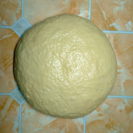A ball of dough.