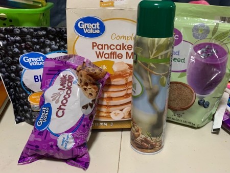 Ingredients for Pancake Muffins