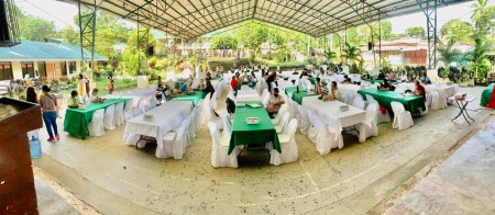 Using the cards at an event.