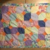 The completed baby quilt.