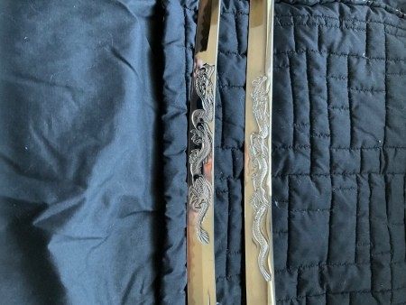 Steel Dragon Samurai Sword Set?