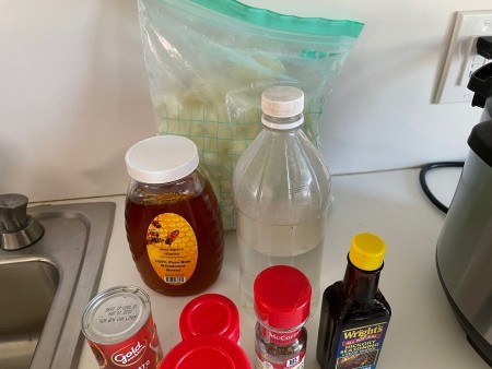 Ingredients for Instant Pot BBQ Sauce