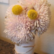 Upcycle Vitamin Container into Flower Vase