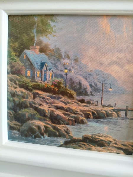 Close up of seashore picture.