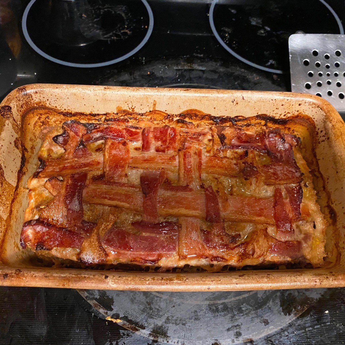 Bacon Topped Meatloaf | ThriftyFun