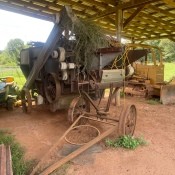 An old thresher.