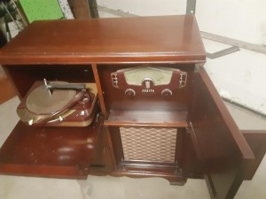Zenith Console Record Player.