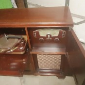 Zenith Console Record Player.