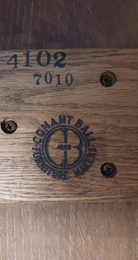 The Conant Ball side table.