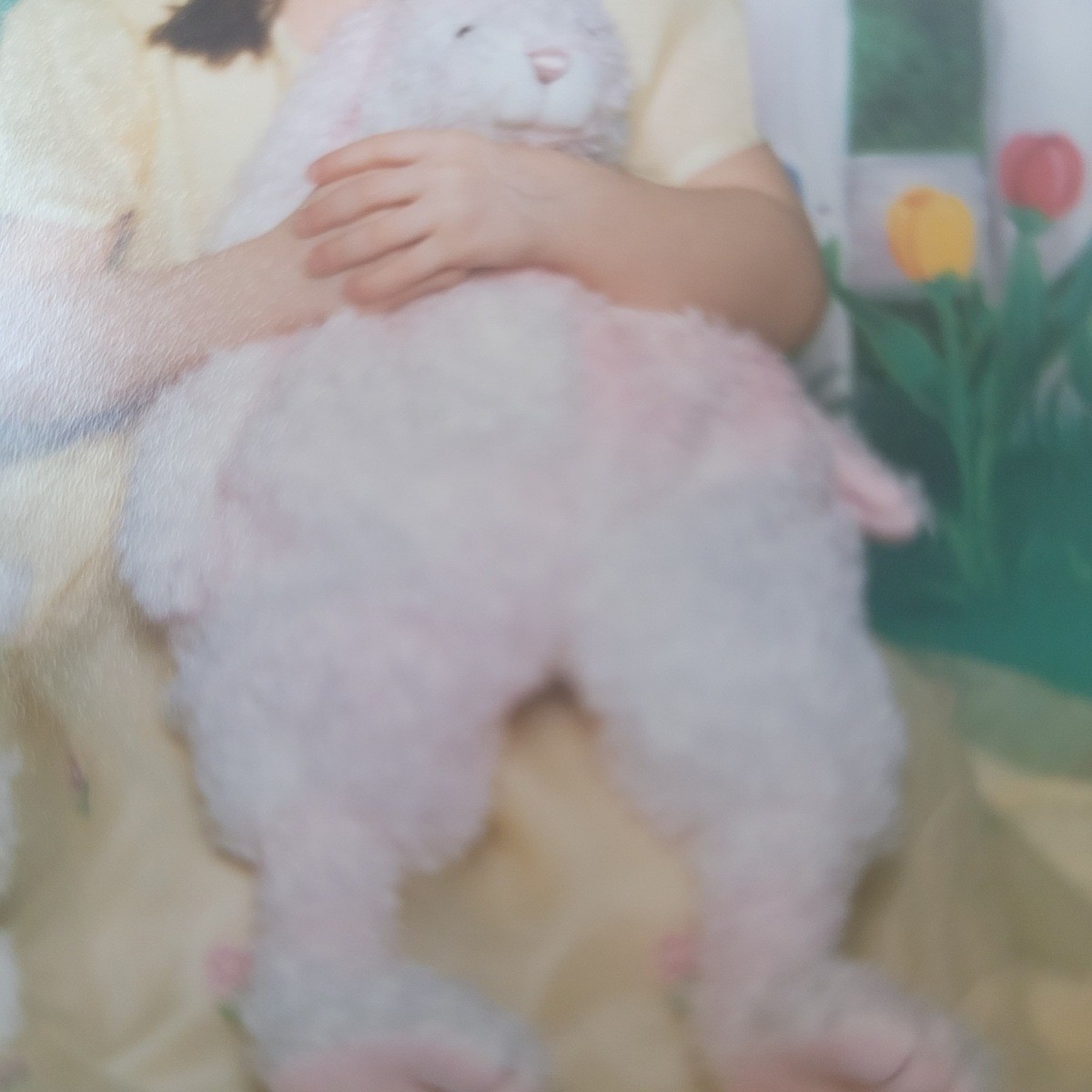 Pink And White Bunny From Early 2000s Tx5 