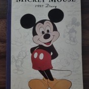 An unused Mickey Mouse diary, dated 1997.