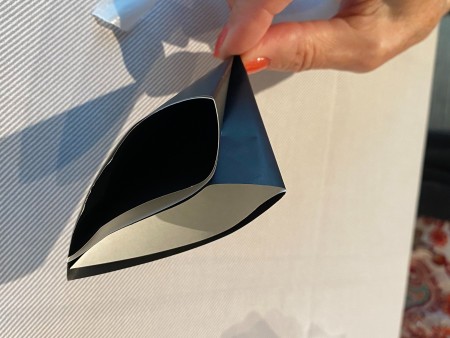 Folding the flower petals.