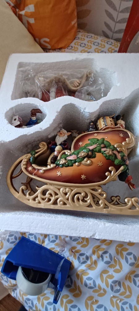 An ornament in packaging.