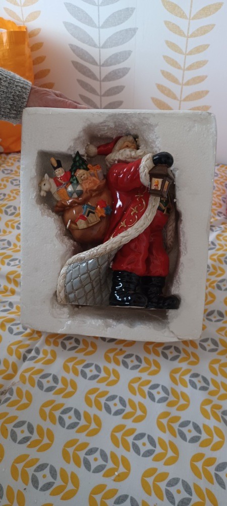 An ornament in packaging.