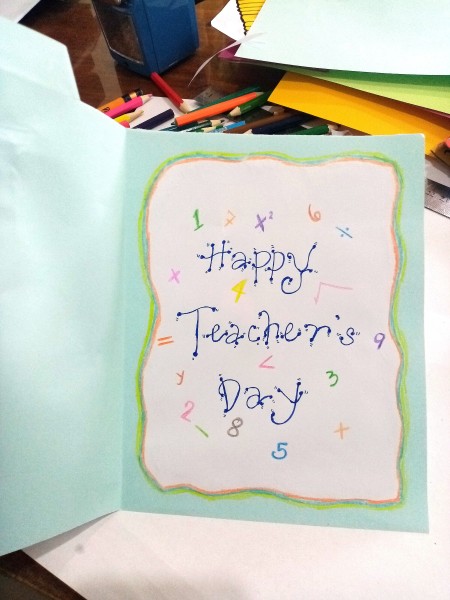 Teacher's Day Greeting Card for Men | ThriftyFun