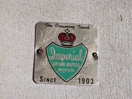 The Imperial Furniture seal.