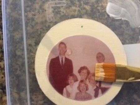 Vintage Ancestor Ornament